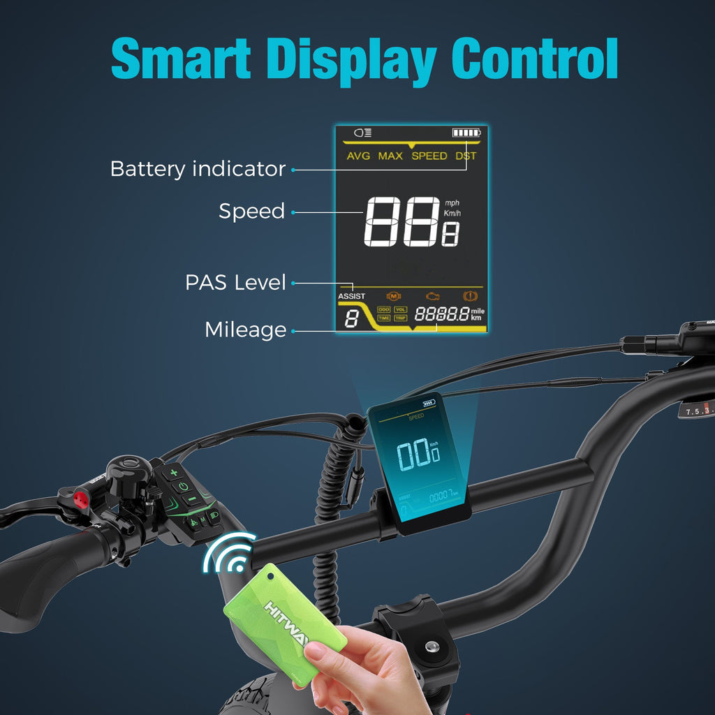 HITWAY BK10S PRO Folding Electric Bike – imagine 5