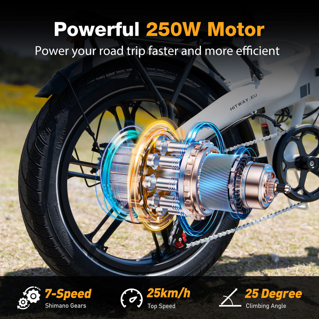 HITWAY BK10S Folding Electric Bike – imagine 2
