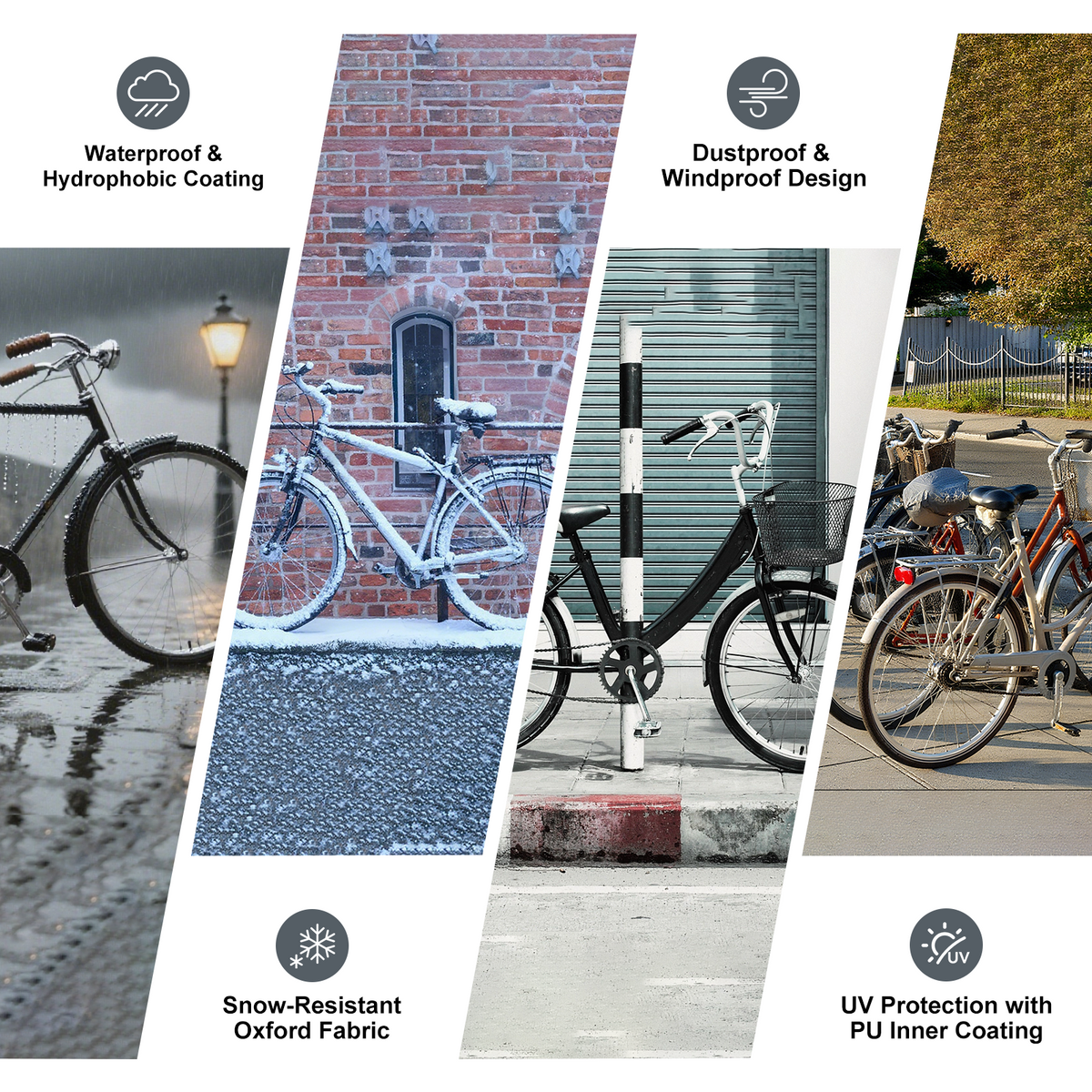 HITWAY All-weather Bike Cover – imagine 5