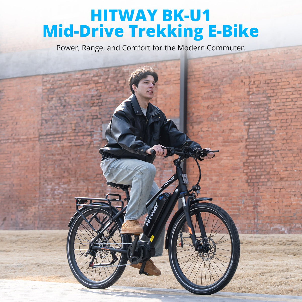 HITWAY BK-U1 Mid-Drive Electric Bike up to 180km – imagine 3