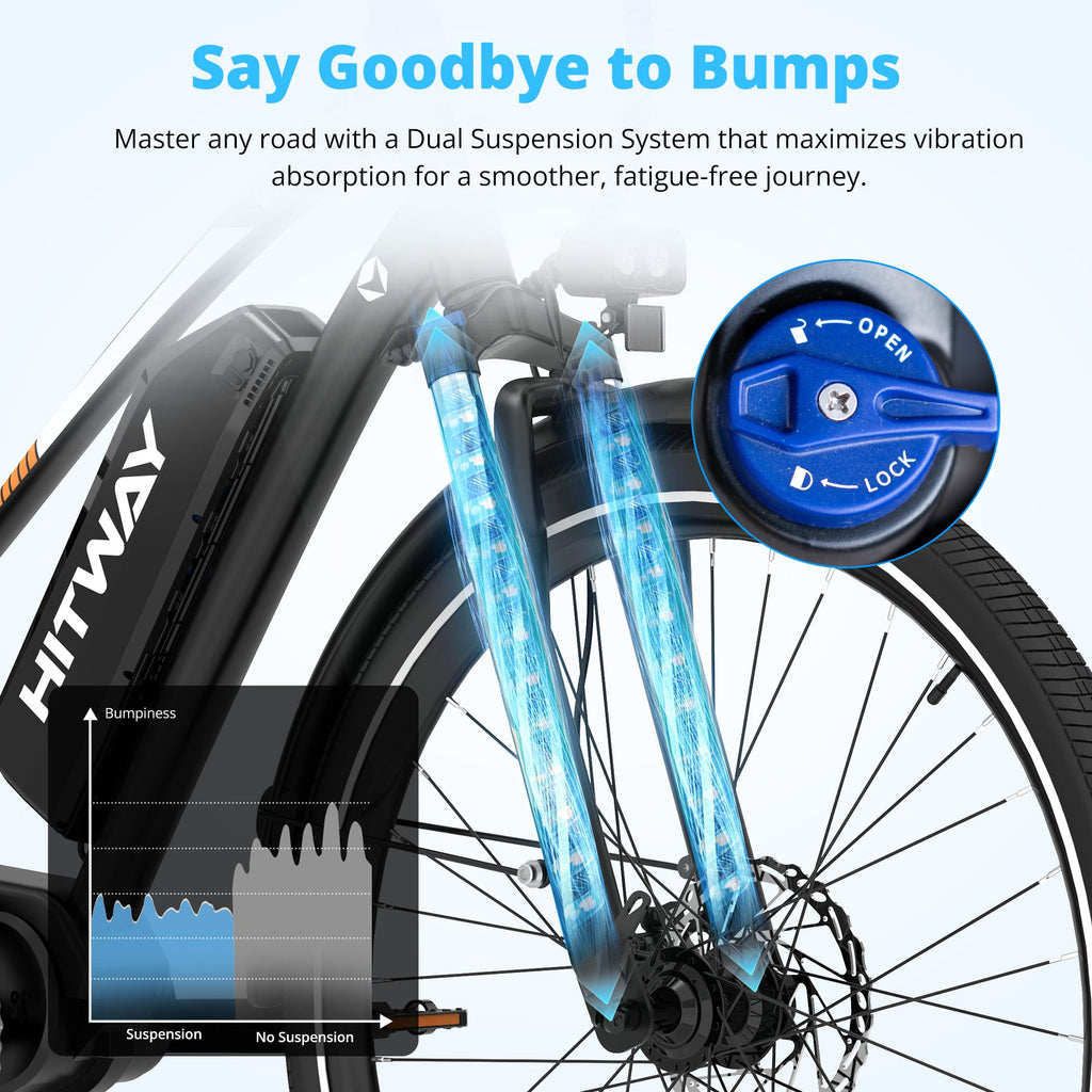 HITWAY BK-U1 Mid-Drive Electric Bike up to 180km – imagine 4