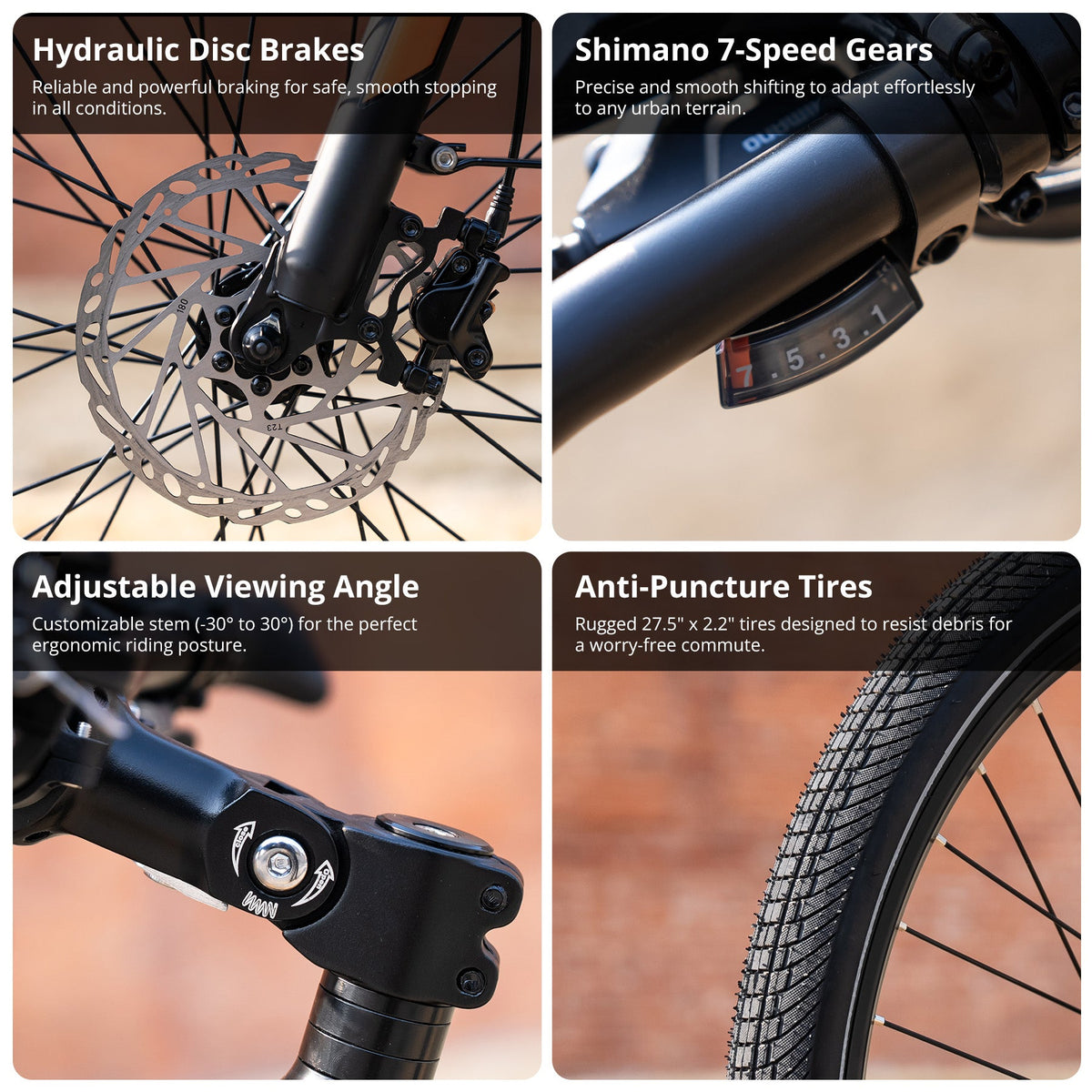 HITWAY BK-U1 Mid-Drive Electric Bike up to 180km – imagine 6