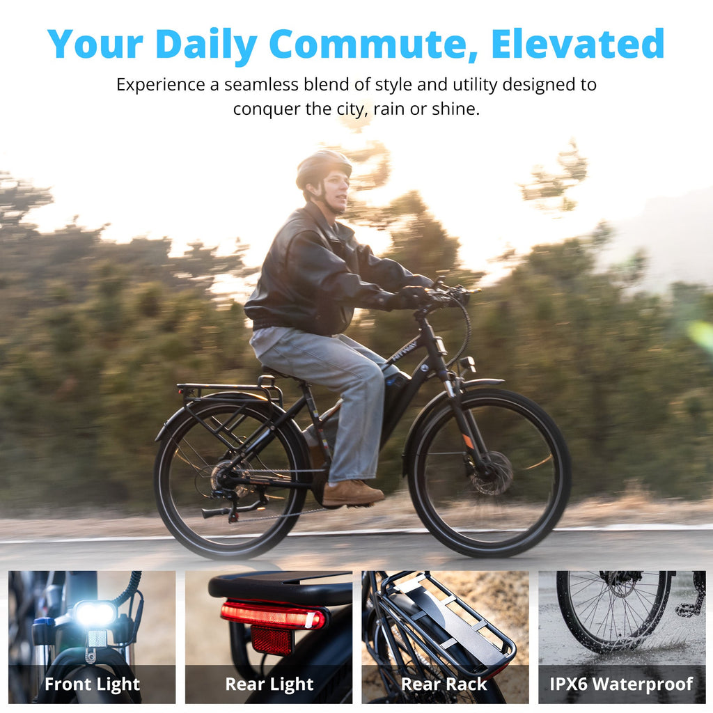 HITWAY BK-U1 Mid-Drive Electric Bike up to 180km – imagine 5