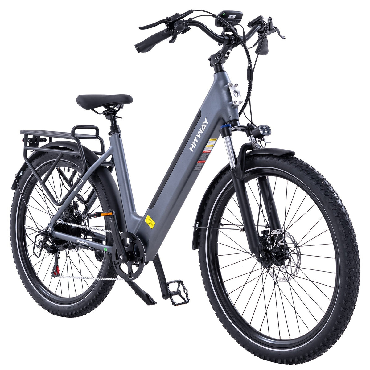 HITWAY BK-U3 Grey – bicicletă electrică urbană
