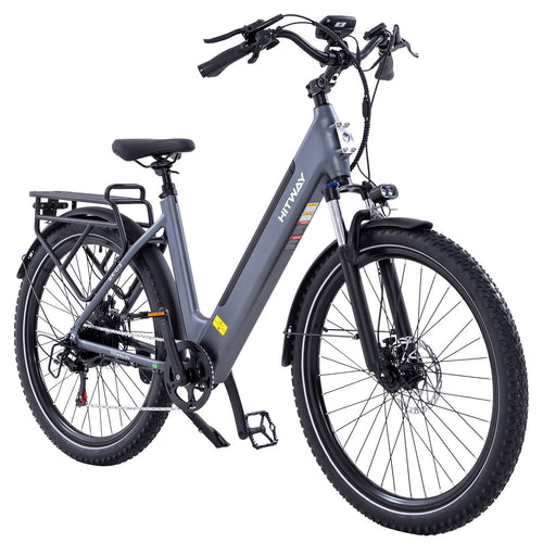 HITWAY BK-U3 Grey – bicicletă electrică urbană