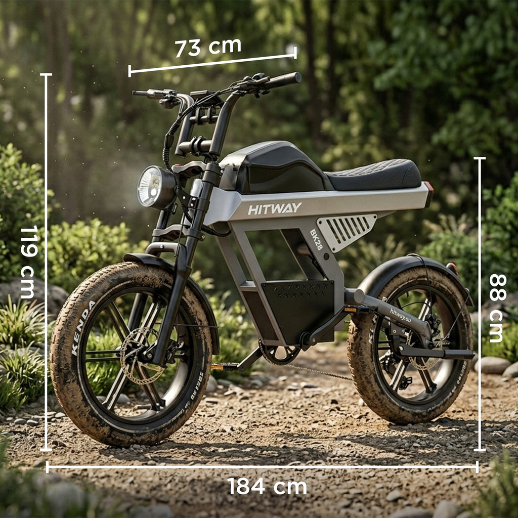 HITWAY BK28 Fat Tyre Electric Bike – imagine 7