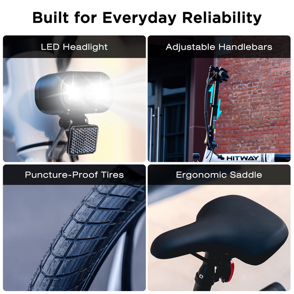 HITWAY BK35S PRO 20" Folding Electric Bike – imagine 6