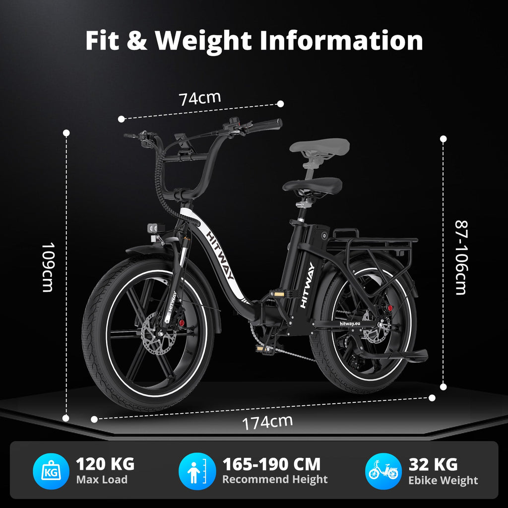 HITWAY BK6S Pro Folding Electric Bike – imagine 6