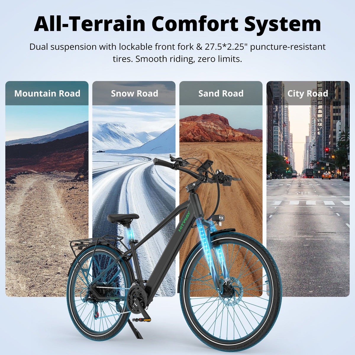 HITWAY BK7S Pro 27.5 inch Electric Bike – imagine 2