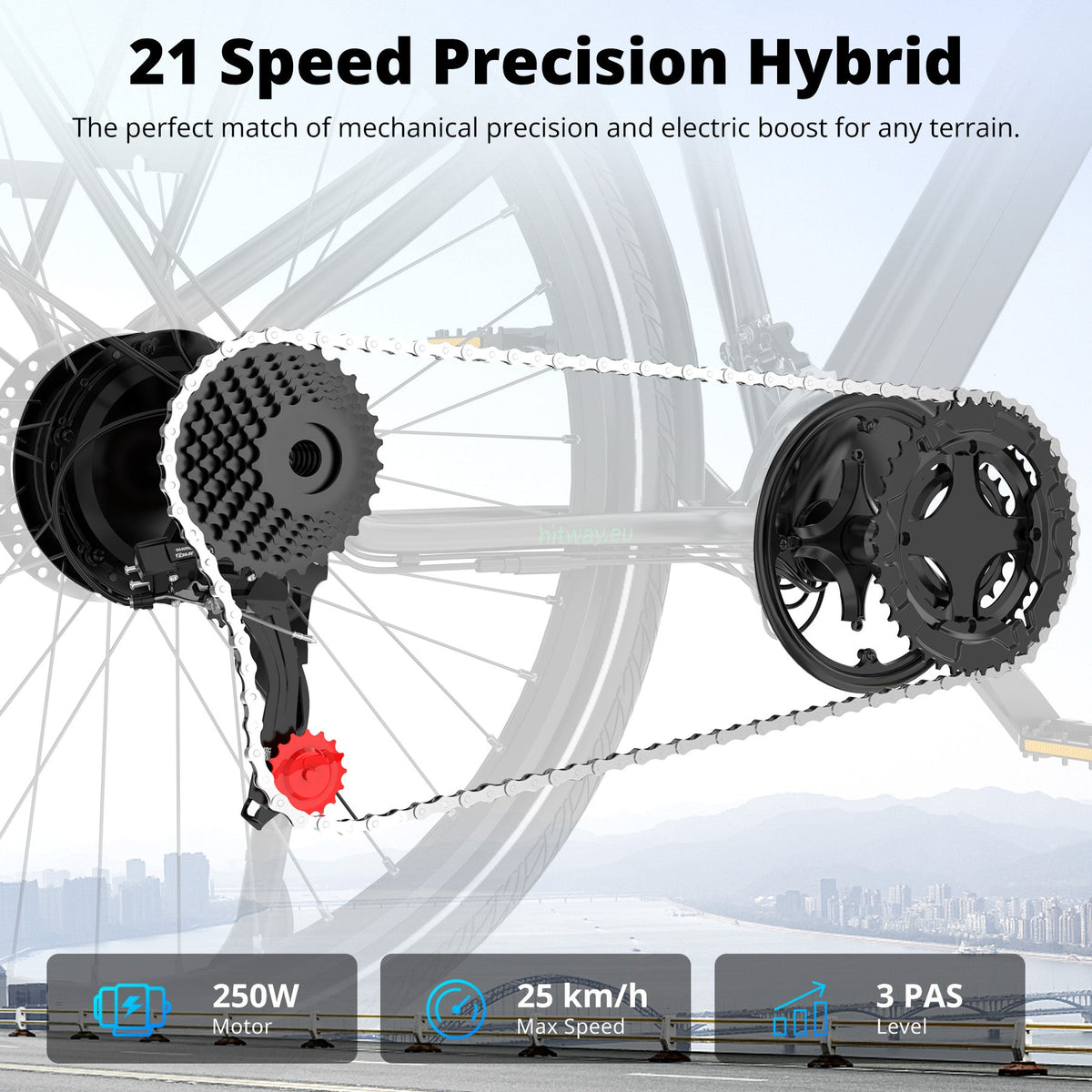 HITWAY BK7S Pro 27.5 inch Electric Bike