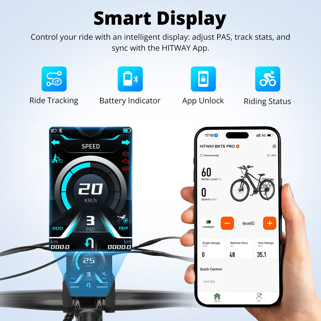 HITWAY BK7S Pro 27.5 inch Electric Bike – imagine 5