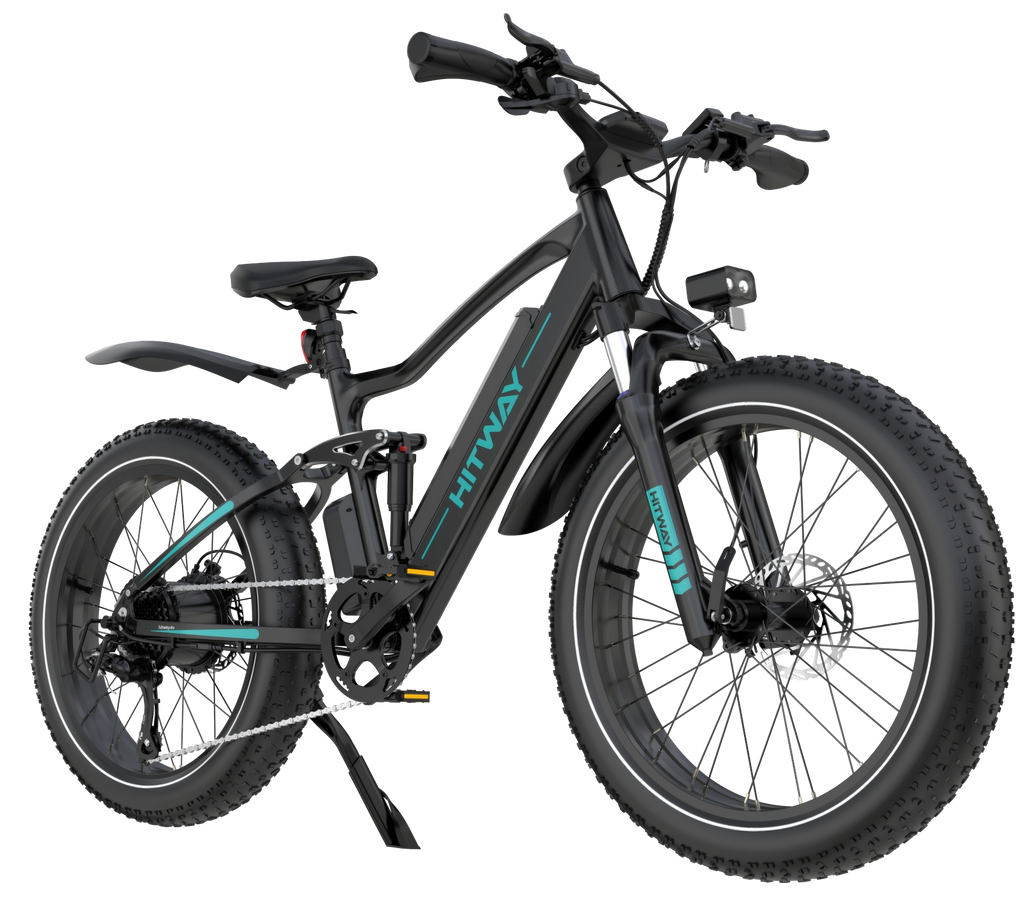 HITWAY BK9S Black – bicicletă electrică all-terrain