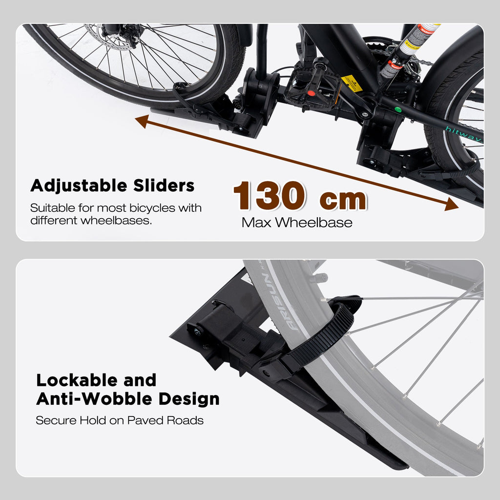 HITWAY Bike Carrier for 2 E-Bikes – imagine 4