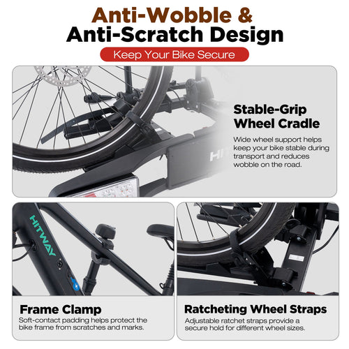 HITWAY Bike Carrier for 2 E-Bikes – imagine 2