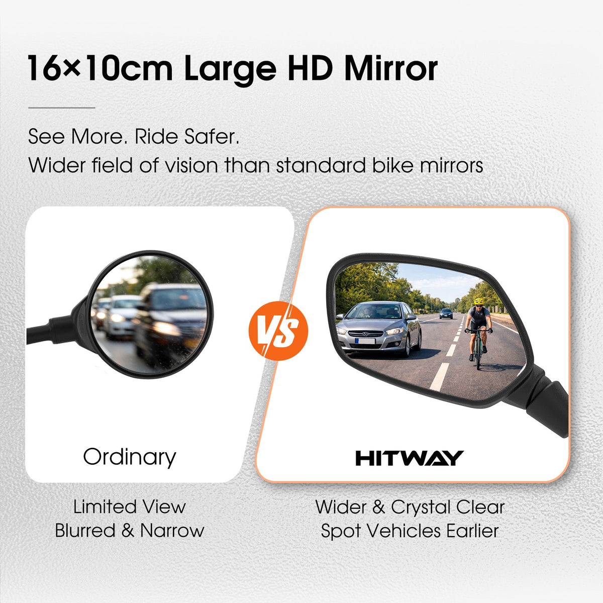 HITWAY Rearview Mirror – imagine 3