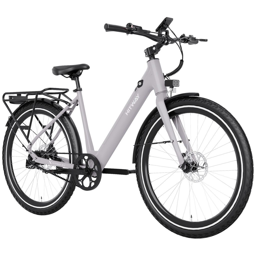 HITWAY BK18 Pro bicicletă electrică urbană Silver