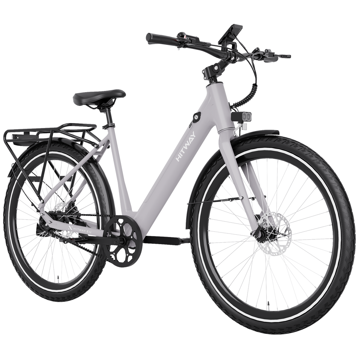 HITWAY BK18 Pro bicicletă electrică urbană Silver