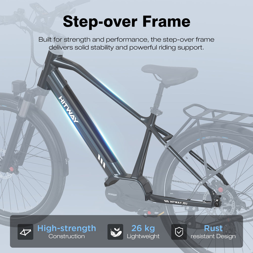 HITWAY BK33 Mid-Drive Electric Bike – imagine 5