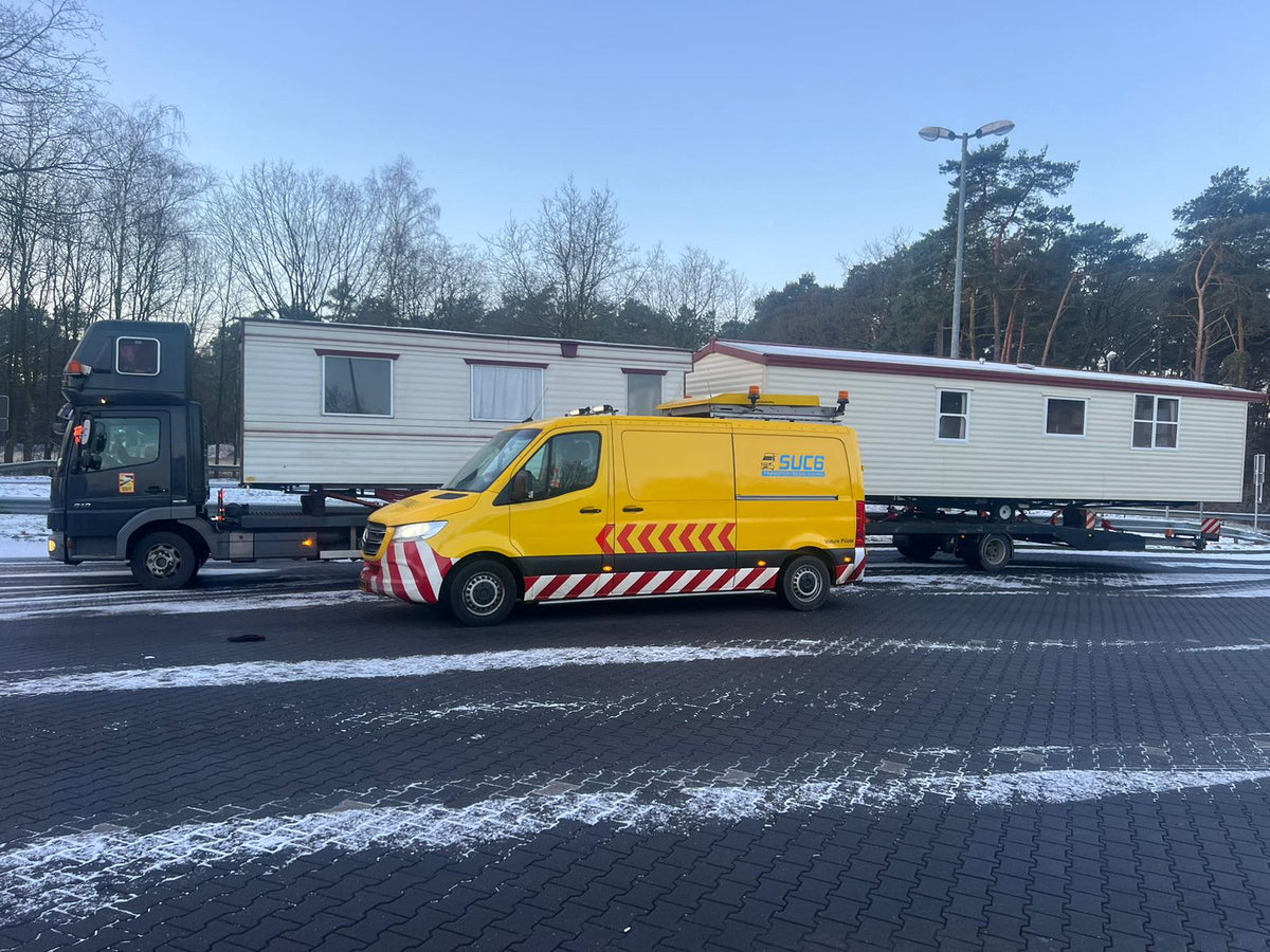 Transport și manipulare casă mobilă BAU24