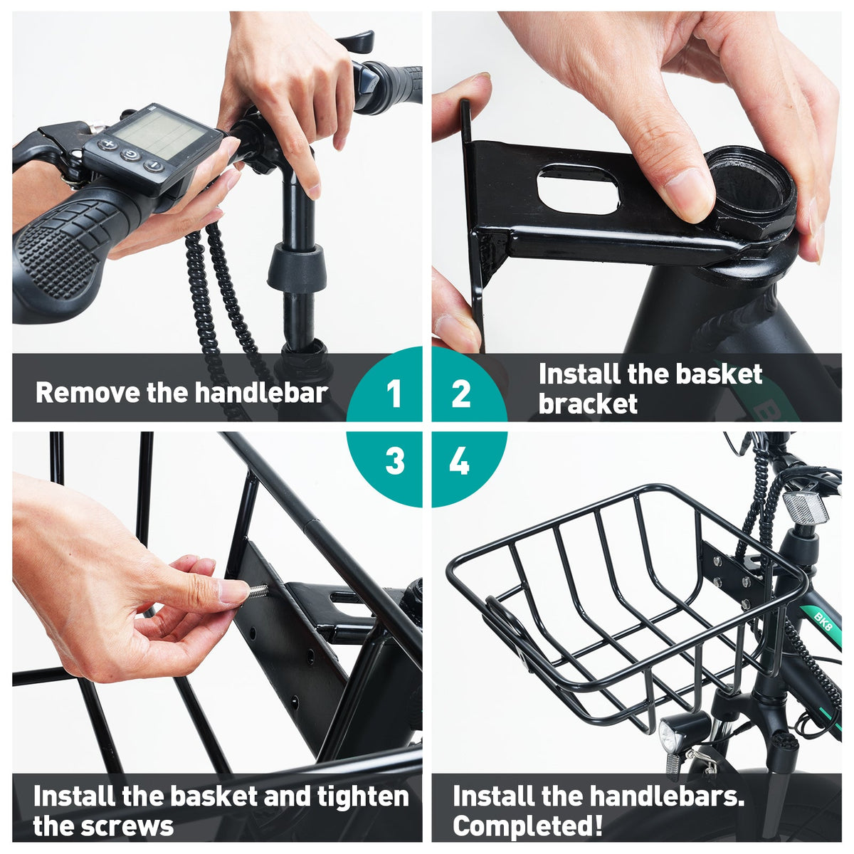HITWAY Bicycle Front Basket 1 for BK8/BK8S – imagine 2