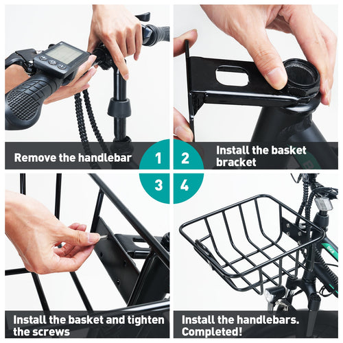HITWAY Bicycle Front Basket 1 for BK8/BK8S – imagine 2