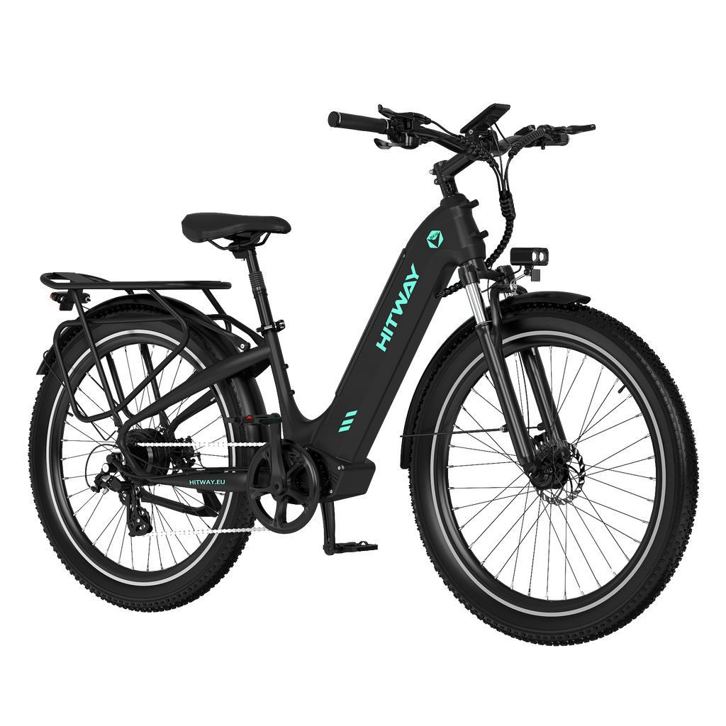 HITWAY BK16 Black – bicicletă electrică urbană
