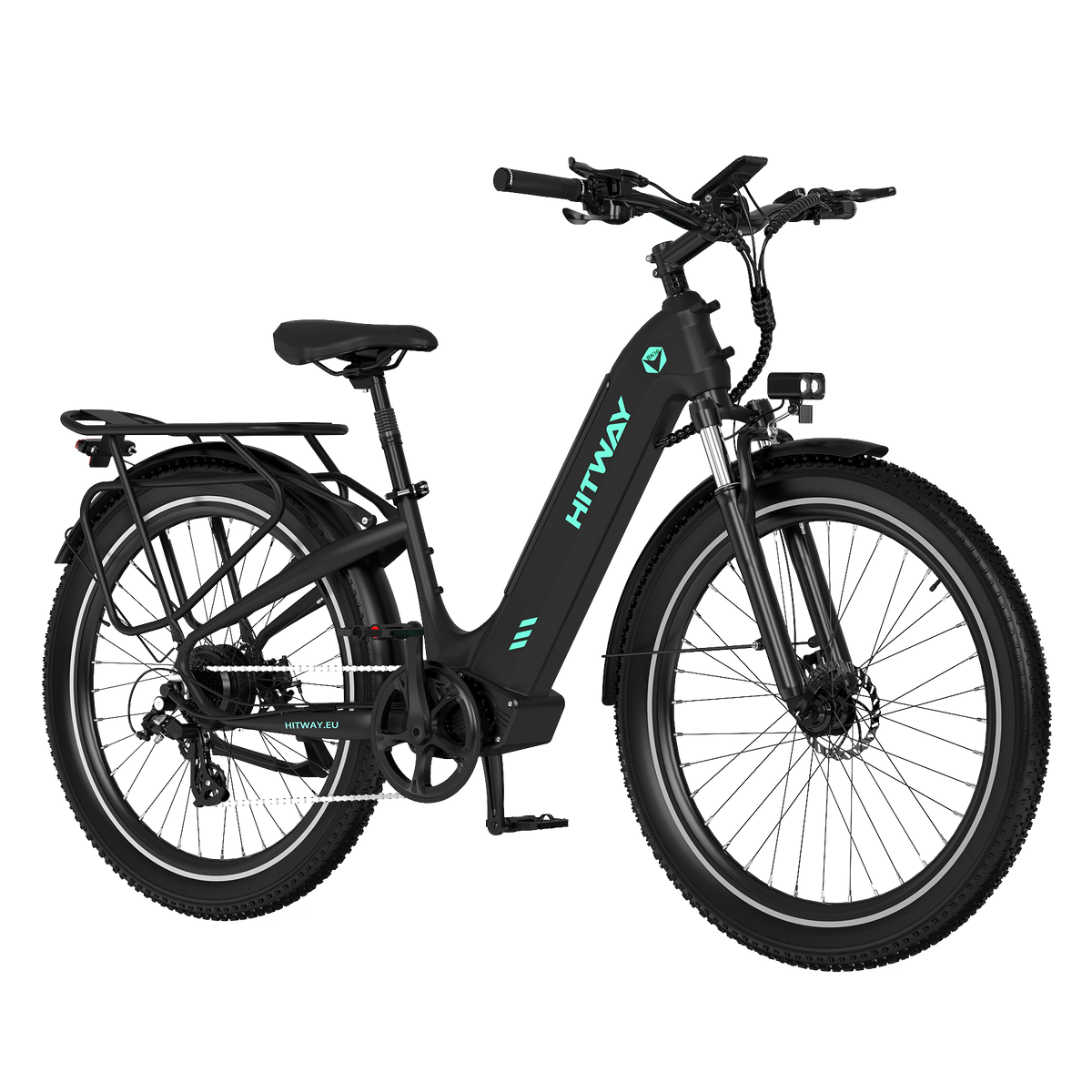 HITWAY BK16 Black – bicicletă electrică urbană