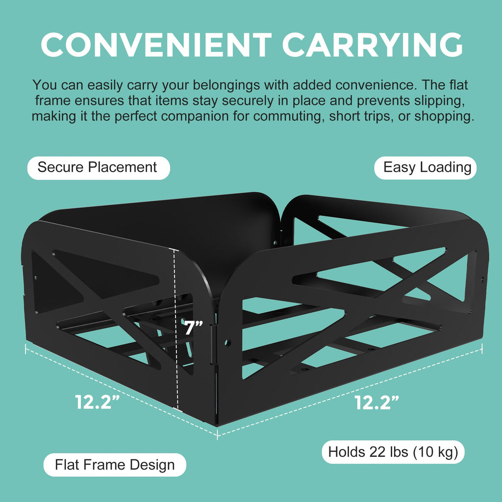 HITWAY Bicycle Front Basket 2 – imagine 3