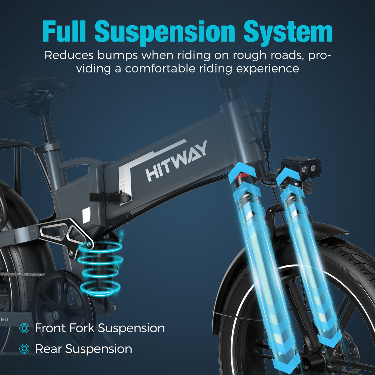 HITWAY BK10S PRO Folding Electric Bike