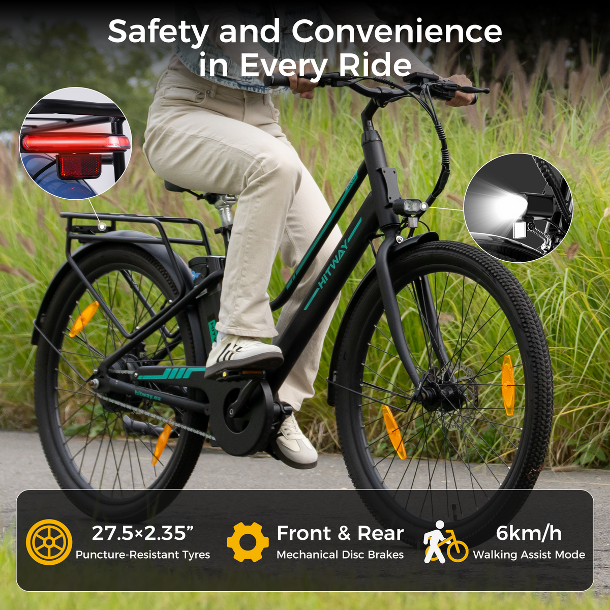 HITWAY BK8SL 27.5 inch Electric Bike – imagine 3