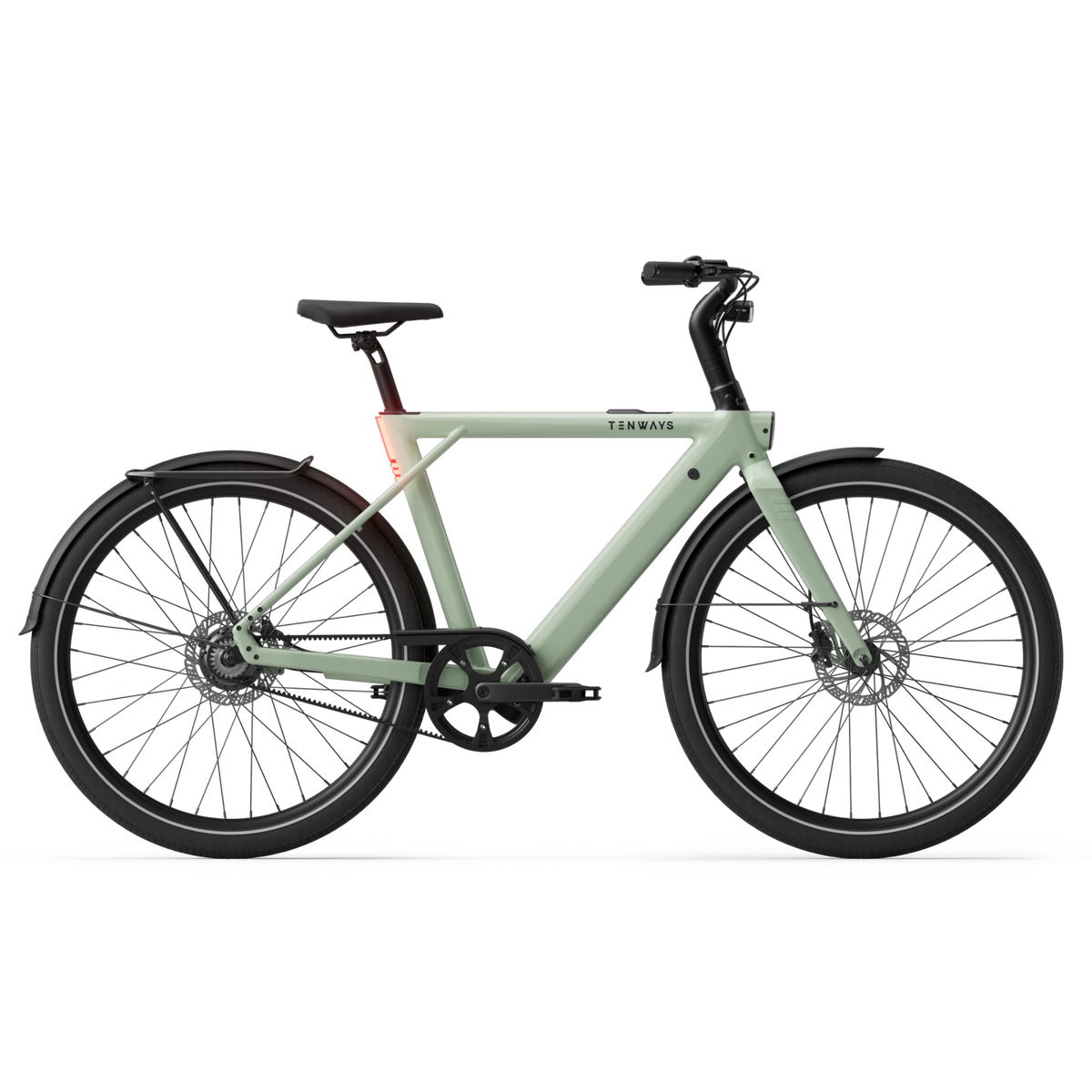 TENWAYS CGO009, imagine oficială exemplu Sage Green